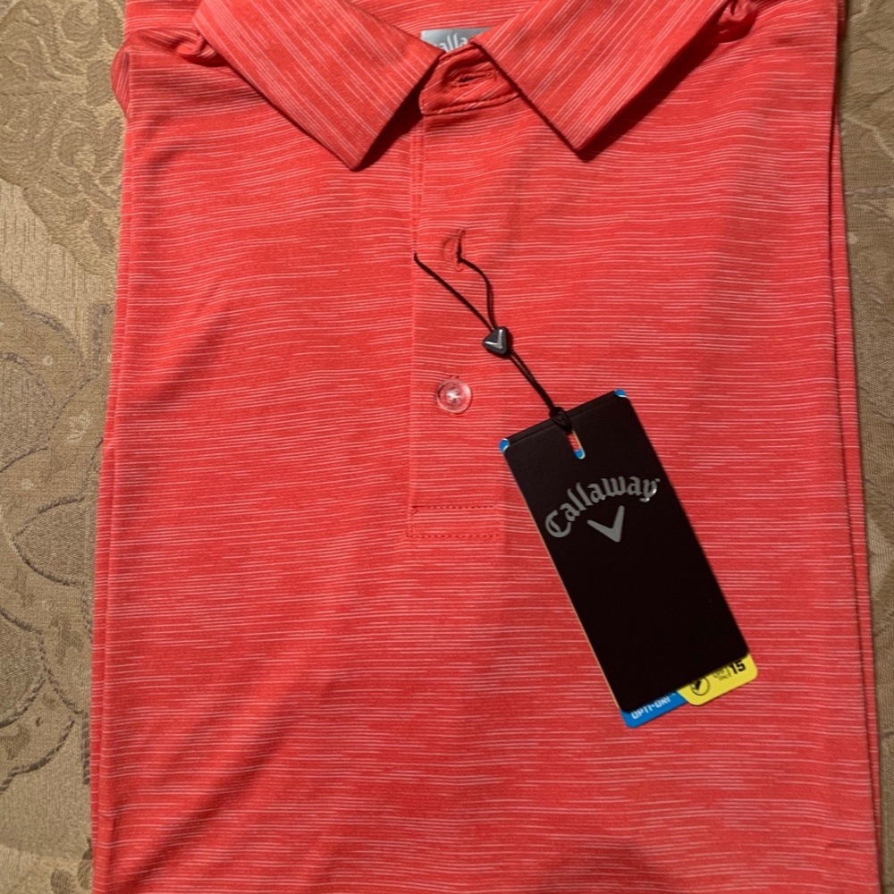 Mens M New Callaway Golf Polo 2 colors to choose from